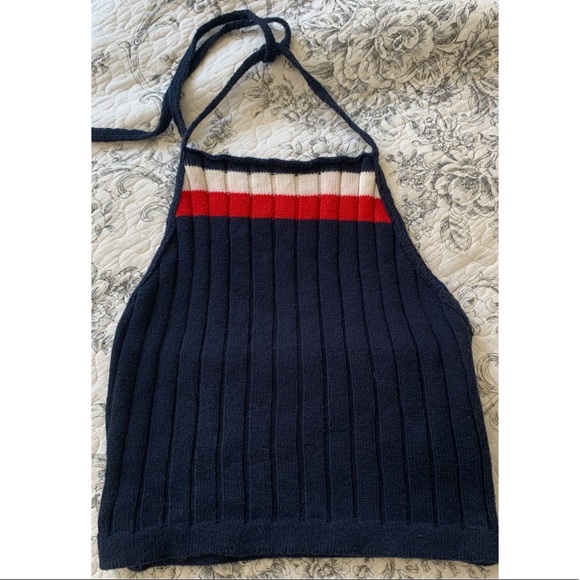 Brandy Melville Knit Halter Top - Picture 1 of 7